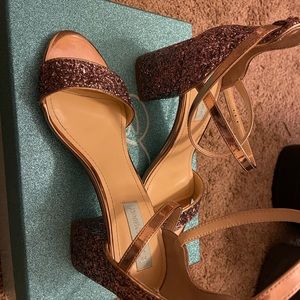 Betsey Johnson Sequin Pumps